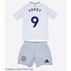Leicester City Jamie Vardy #9 Replik 3rd trikot Kinder 2024-25 Kurzarm (+ Kurze Hosen)